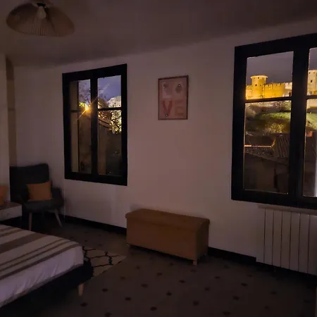 Gasthof Vue Cite Medievale Castel View Carcassonne