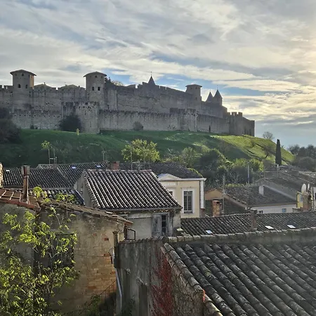 Vue Cite Medievale Castel View Guest house