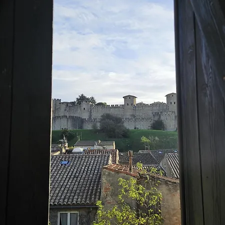 Vue Cite Medievale Castel View Maison d'hôtes