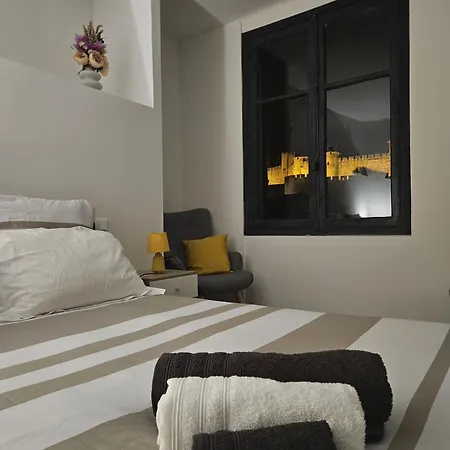 Vue Cite Medievale Castel View Carcassonne