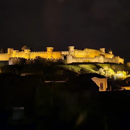 Vue Cite Medievale Castel View *