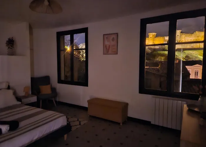 Guest house Vue Cite Medievale Castel View Carcassonne