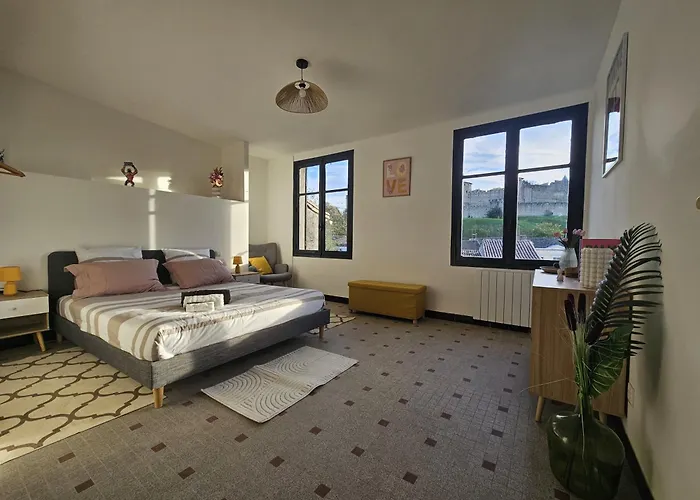 Vue Cite Medievale Castel View Guest house 3*